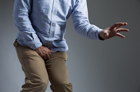 How does prostatitis appear in men